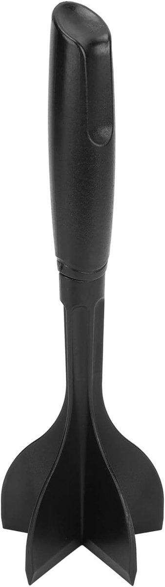 Vleeshakker met 5 Messen - Groentehakker Hamburger Smasher - Hamburger Maken - Ergonomisch Handvatontwerp - 25 cm - Zwart