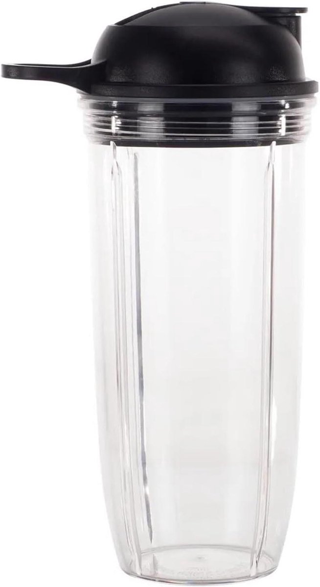 Vervangende Beker en Deksel - Reserveonderdelen Blender - Smoothies Maken - BPA-vrij Plastic - 32 Ounces - Transparant