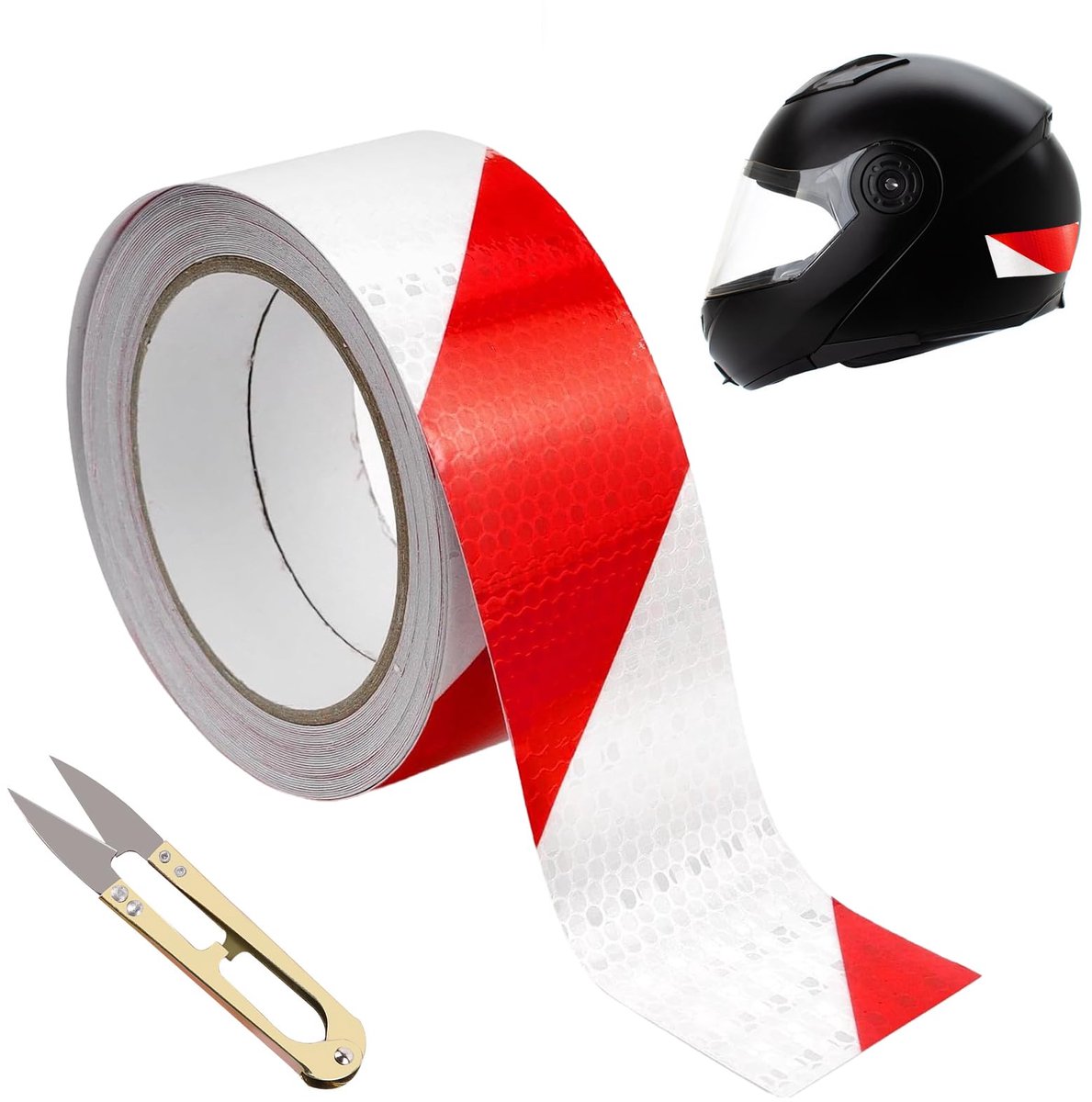 Dailygoods - Reflecterende Tape - 10 m x 5 cm Waterdichte Zelfklevende Band