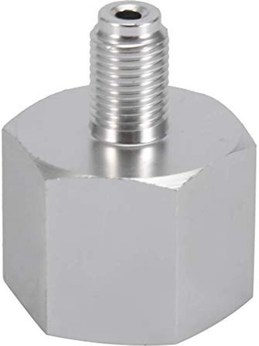 CO2-adapter miniregulator - Homebrew bier - 6ACME-6G naar 3/8-24UNF - compacte oplossing - bierbrouwen - verstelbare druk - geschikt voor...