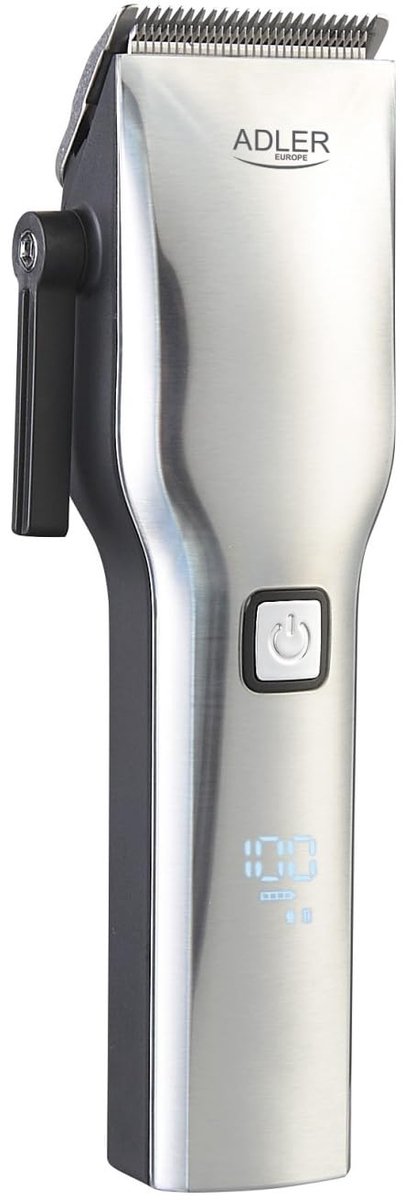 SnelShoppen - Draadloze Tondeuse met USB-C, 2 Snelheden, LED-Display, 8 Opzetkammen (3/6/9/12/16/22/25 mm) voor Thuisgebruik, Camping, en Professionee