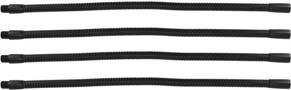 Flexibele Zwanenhals Arm - Aluminium Slang Buis - 30 cm Verlichtingsarmatuur - Ideaal voor Tafel en Bureaulampen - 10 mm Kaliber - Multif...
