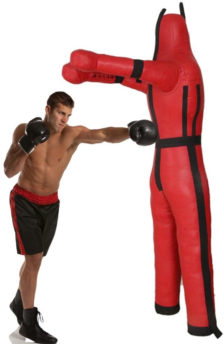 Dailygoods- Grappling Dummy voor MMA/Boksen/BJJ/Karate/Judo - Effectieve Oefening - Vaardigheidsontwikkeling - Realistische Trainingservaring - Veelzijdig Trainingshulpmiddel - Ideaal voor Individuele/Groepsoefeningen - Trainingspop