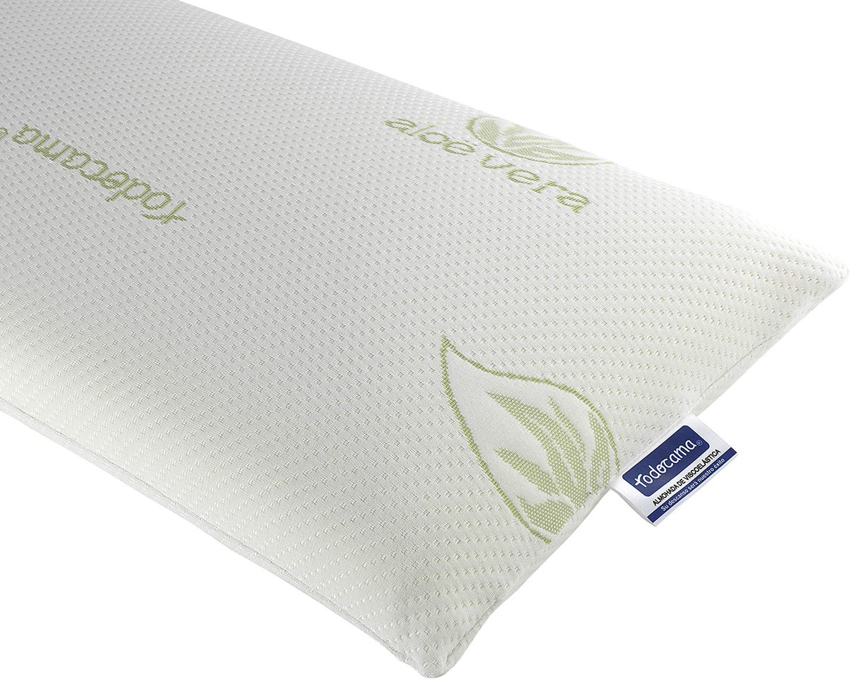 SnelShoppen - Hoofdkussen 67 cm Groen - Ergonomisch Kussen voor Slaapcomfort, Ideaal voor Thuis, Camping, en Kinderen, Ademend en Ondersteunend