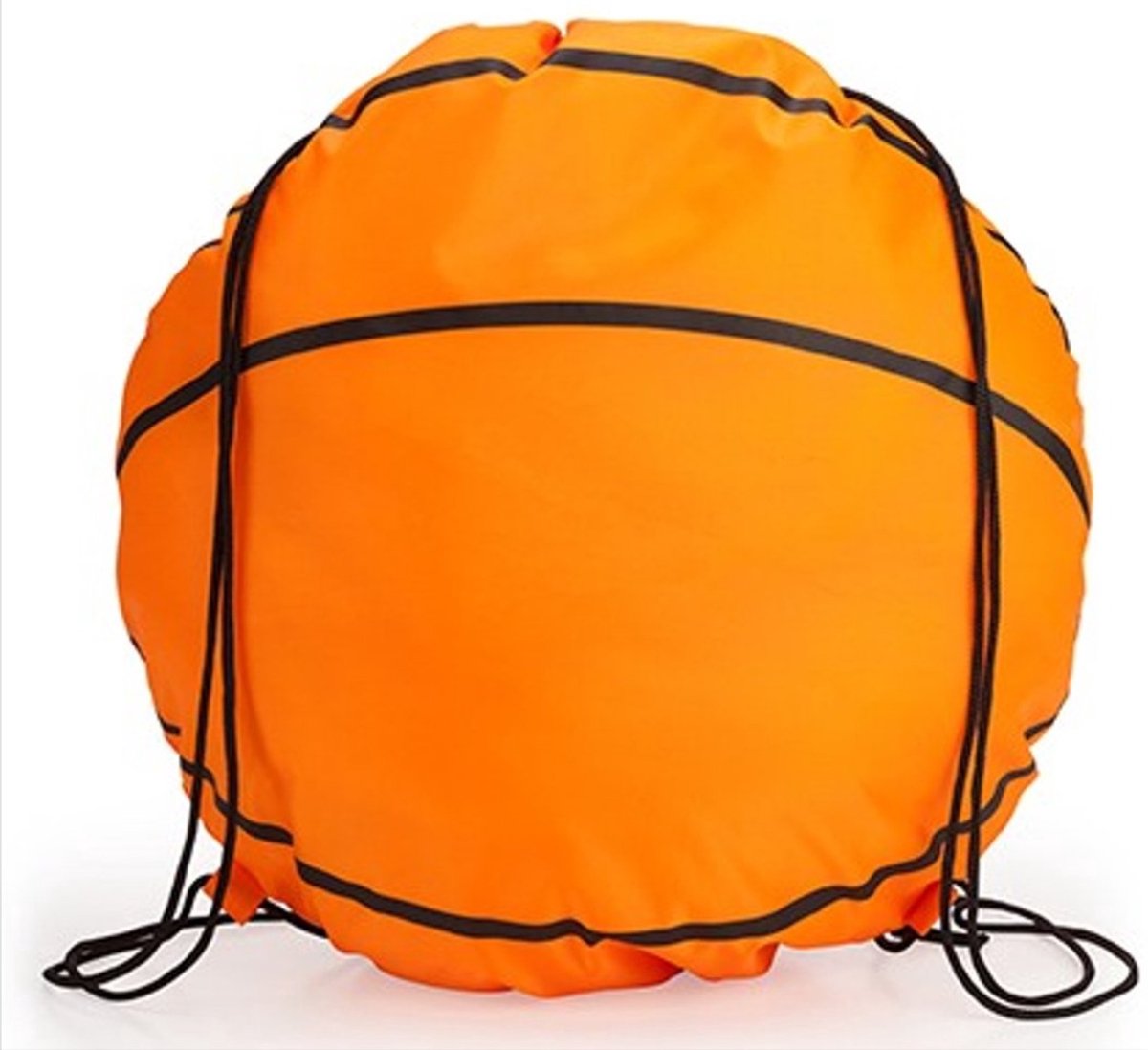 *** Zwem en of Gymtas - Basketbal Sporttas - Rugtas - 43,5x43cm - Polyester - 1 stuk van Heble® ***