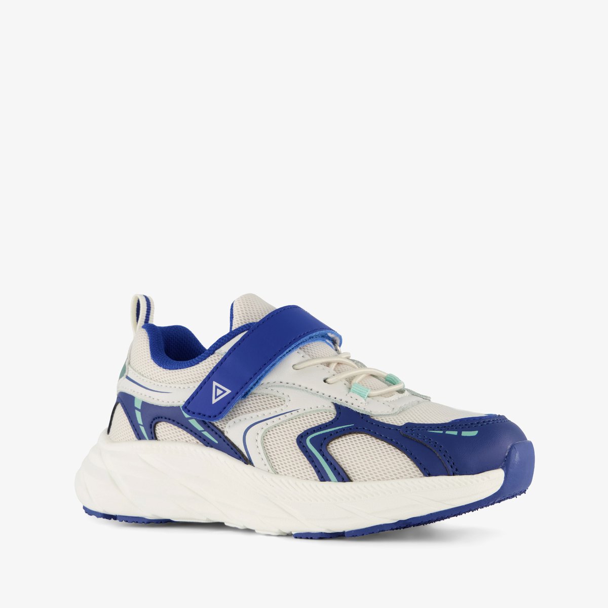 Osaga Blue 2 jongens sportschoenen wit blauw - Maat 35 - Uitneembare zool