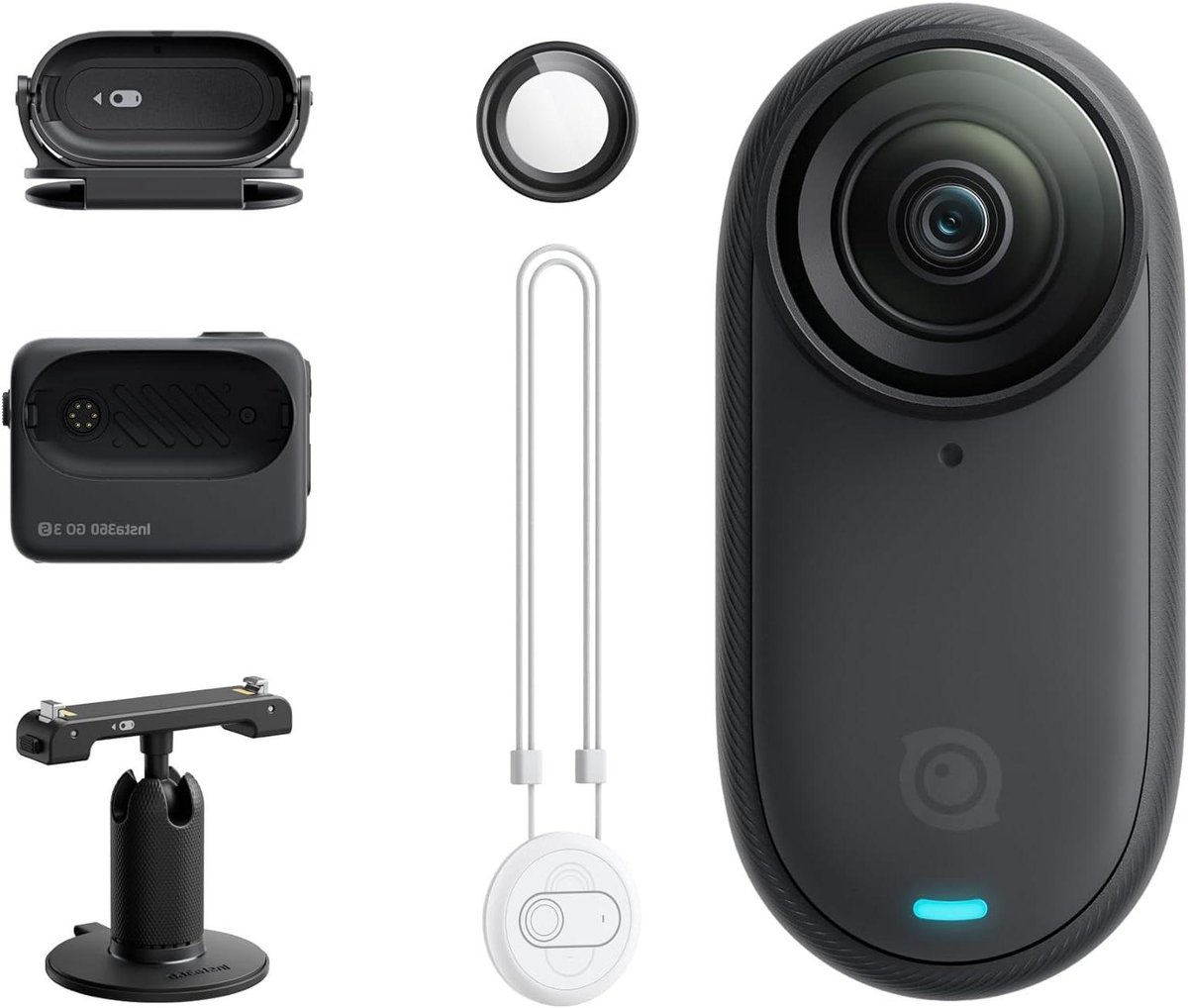 Action Camera - Kleine Camera - Unieke Beelden - 4K Handsfree POV - 39 gram - Zwart