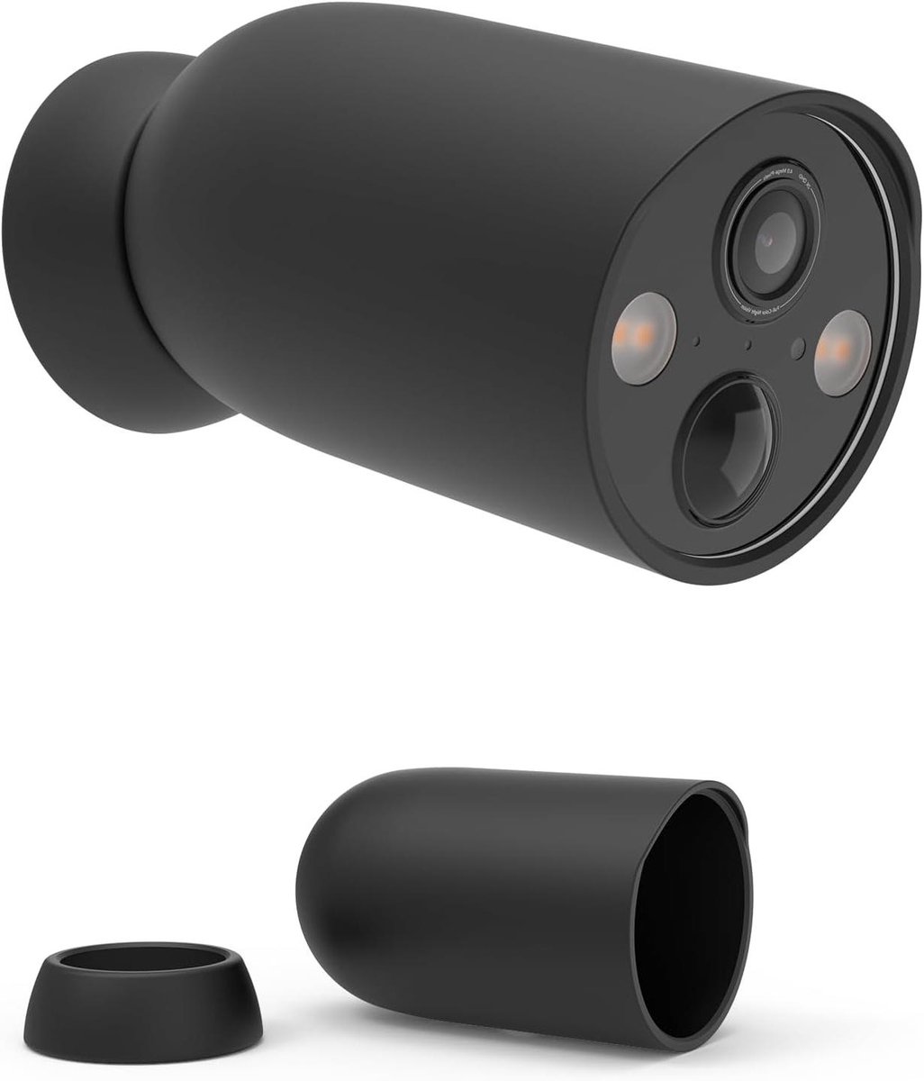 Silicone Camera Case - Beschermhoes Camera - Camera Beschermen - Weerbestendig Ontwerp - 1 Stuk - Zwart