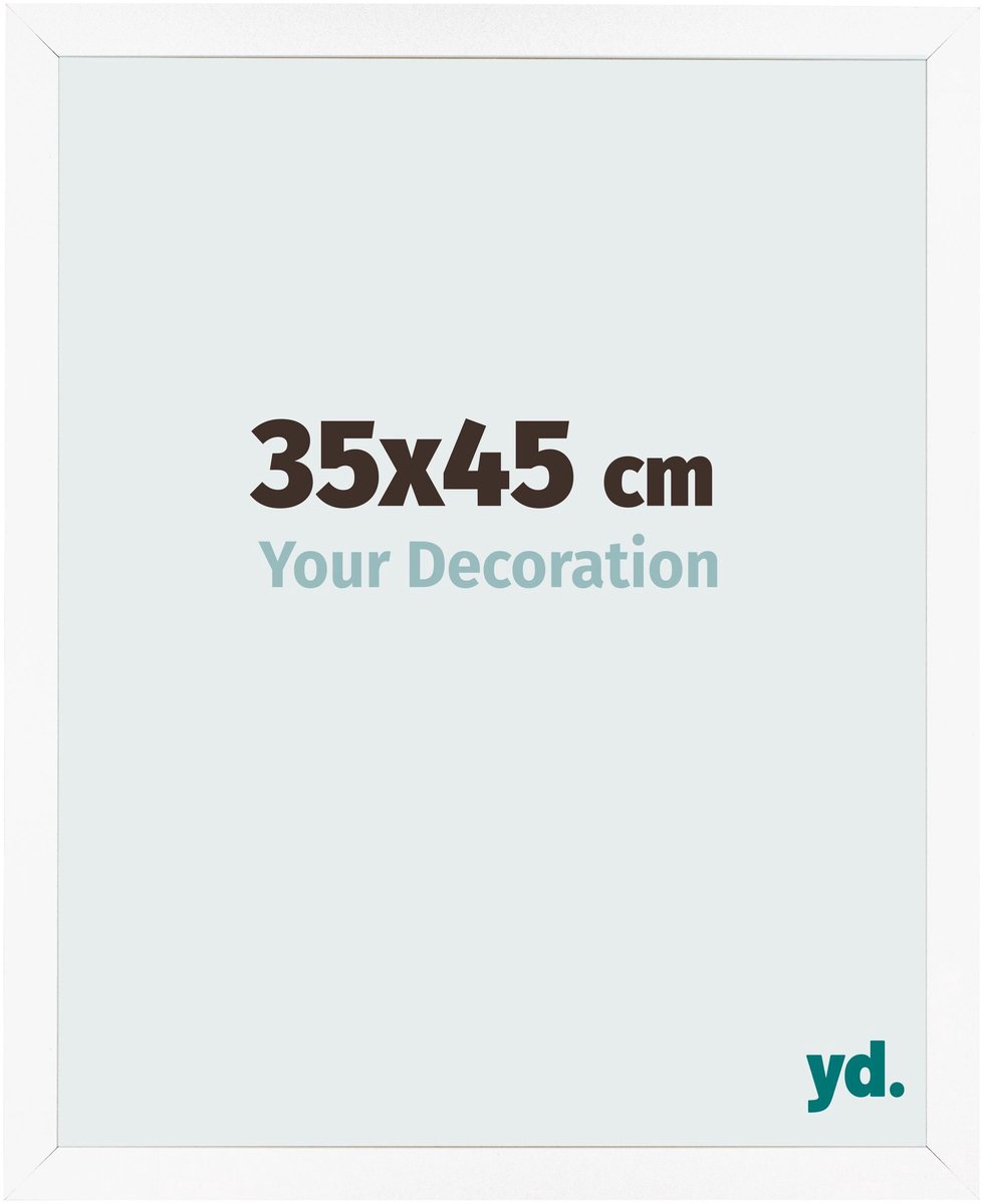 Your Decoration - Fotolijst 35x45 cm - MDF - Wit Mat - Bologna