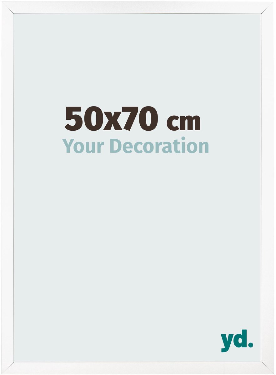 Your Decoration - Fotolijst 50x70 cm - MDF - Wit Mat - Bologna