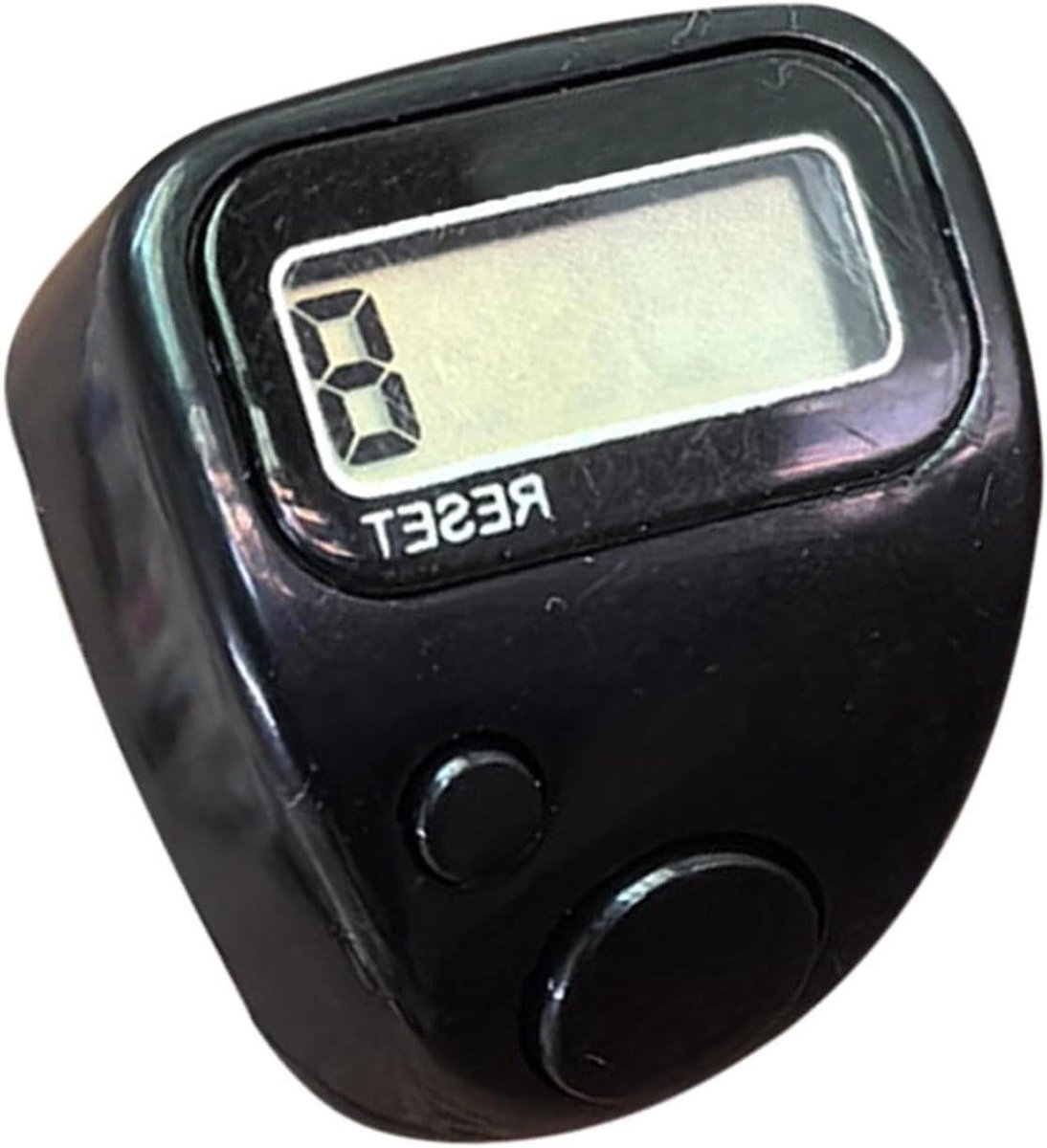 Digitale Vingerteller - Clicker Teller - Nauwkeurig Tellen - Stille Mechanische Klik - 5 Cijfers - Zwart