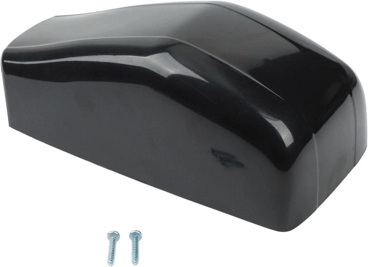 Luifelkap Eindkap - Reserveonderdeel Caravan - Camper Luifel Reparatie - Linker Zijaansluiting - 20 x 12 x 10 cm - Zwart