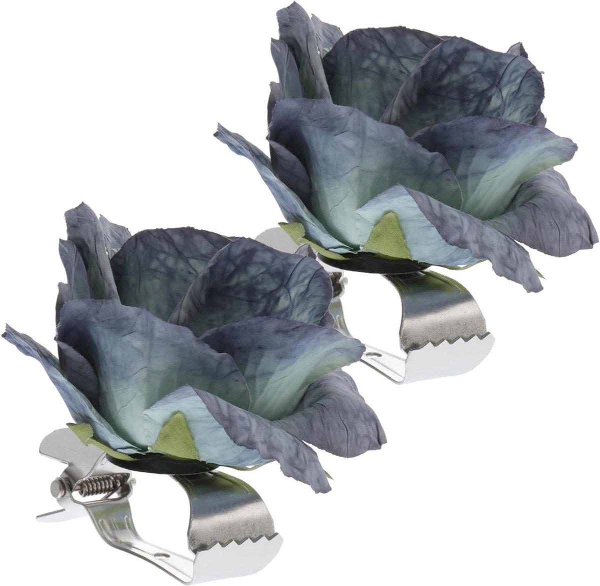 Gordijn Clips - Gordijn Houders - Raam Decoratie - Eenvoudige Bevestiging - 2 Stuks - Wit