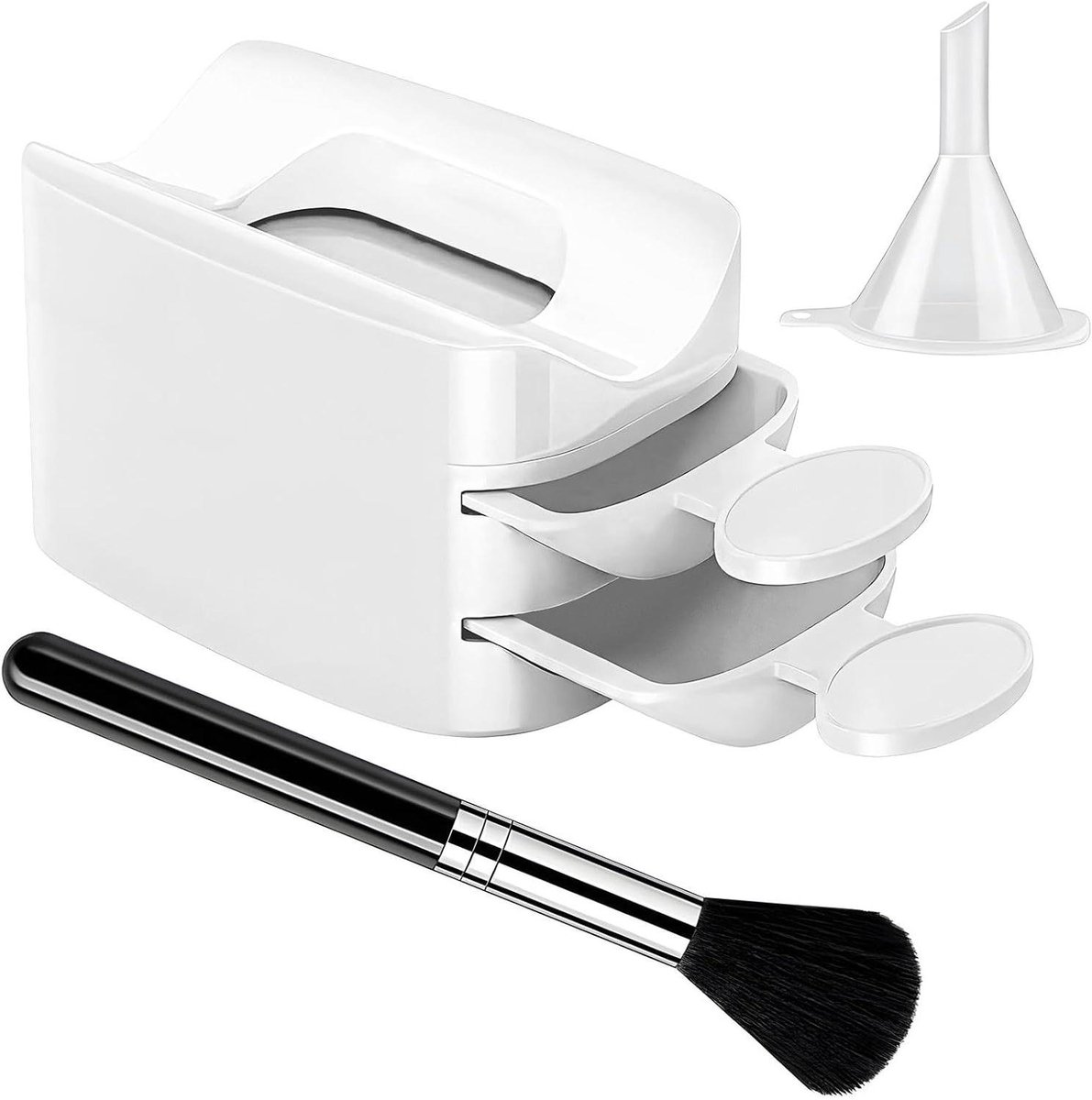 Dip Powder Tray - Nail Dip Recycling - Nagel Design Maken - Multifunctionele Integratie