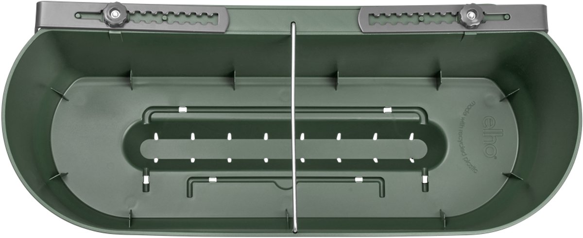 Elho Greenville Easy Balcony 52 - Balcony Planter with Hanging Bracket