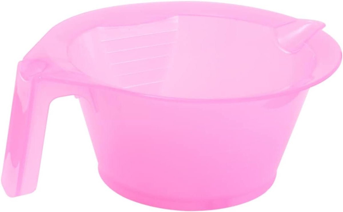 Haarverf Mengkom - Kleurkom Kapper - Haarverf Mengen - Met Handgreep - 155 x 135 x 7 cm - Roze