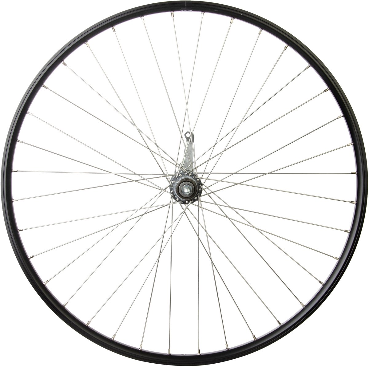 CORDO Achterwiel 28 inch - Stadsfiets Wiel - Shimano Remnaaf - Handgemaakt - Zwart