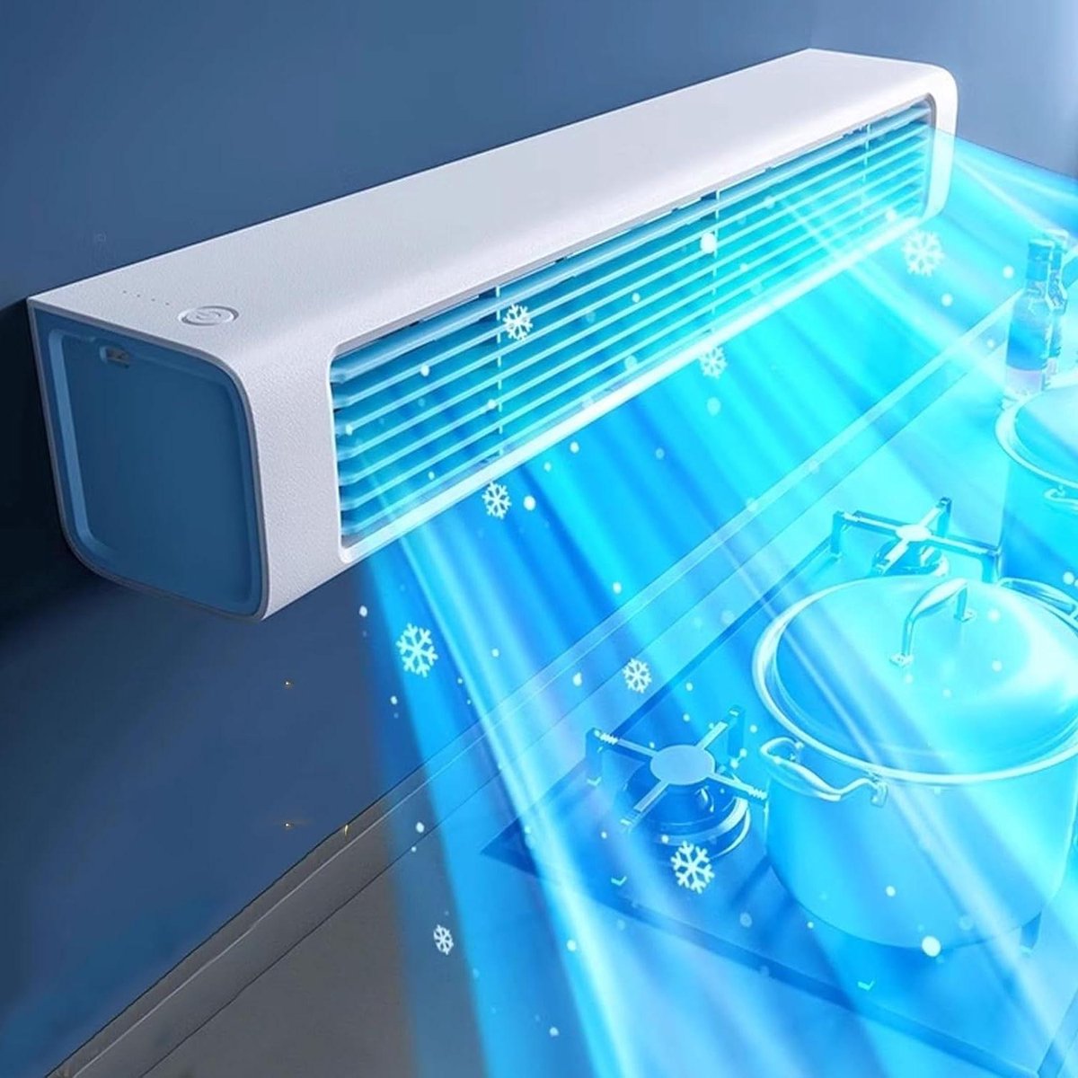 Draagbare Airconditioner - Mobiele Airco Persoonlijke Koeler - Ruimte Koelen - Geen Raam Nodig - 150 m² - Wit