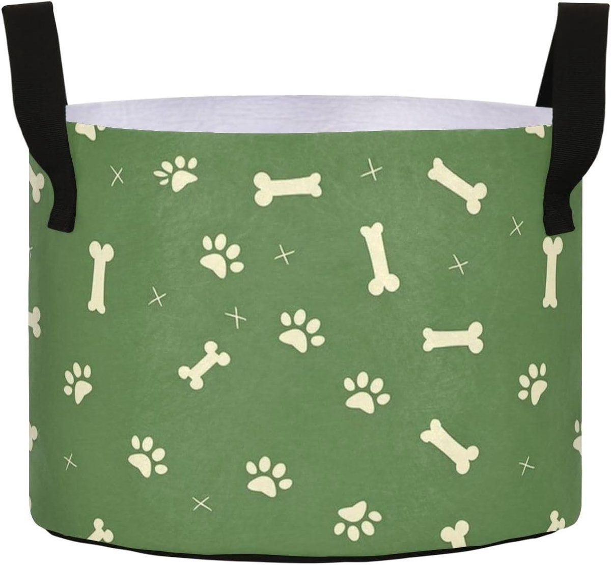 Plantenkweekzak - Stoffen potten - Planten Kweken - Versterkte Handgrepen - 3-10 Gallon - Groen