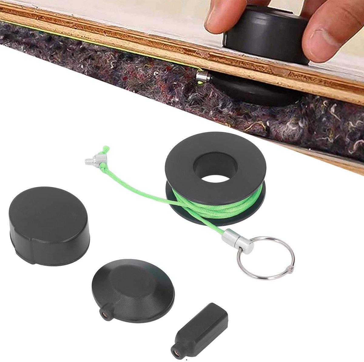 Dailygoods - Magnetische Kabeltrekker 6m - Kabel Trek Systeem met 2 Magneten