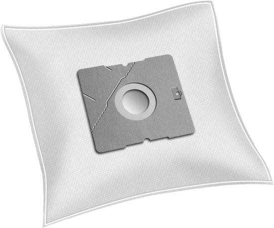 Stofzuigerzakken Vlies - Stofzakken Filterzakken - Stofzuigen Huis - Drielaags HyperfilterPlus - 10 stuks - Wit