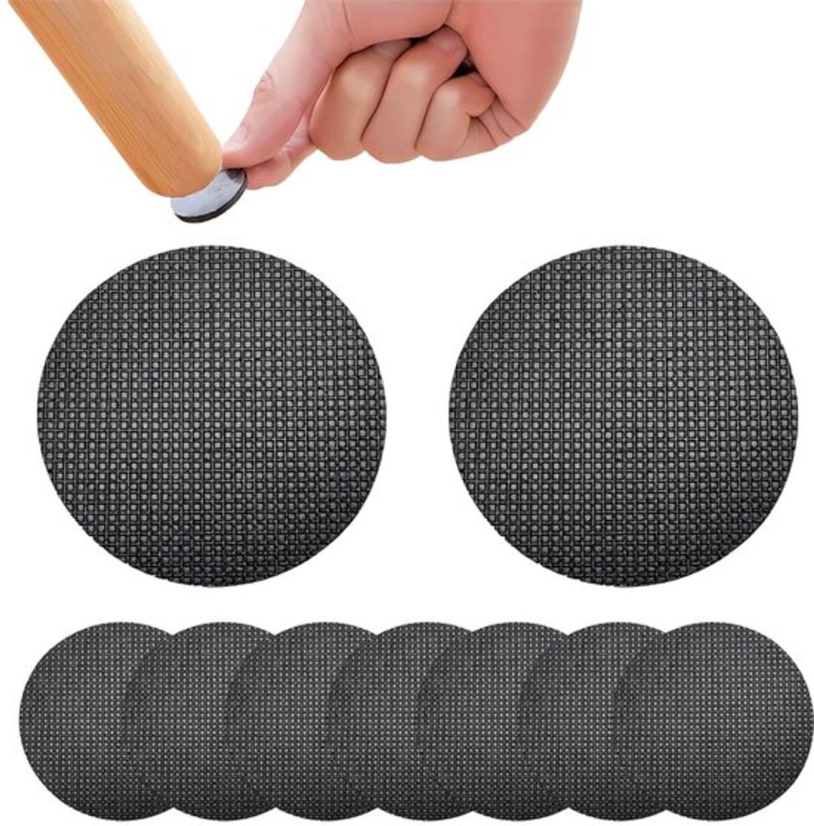 16 Stuks Antislip Meubelpads - Rond, Zelfklevend, 25mm Beschermers voor Meubels