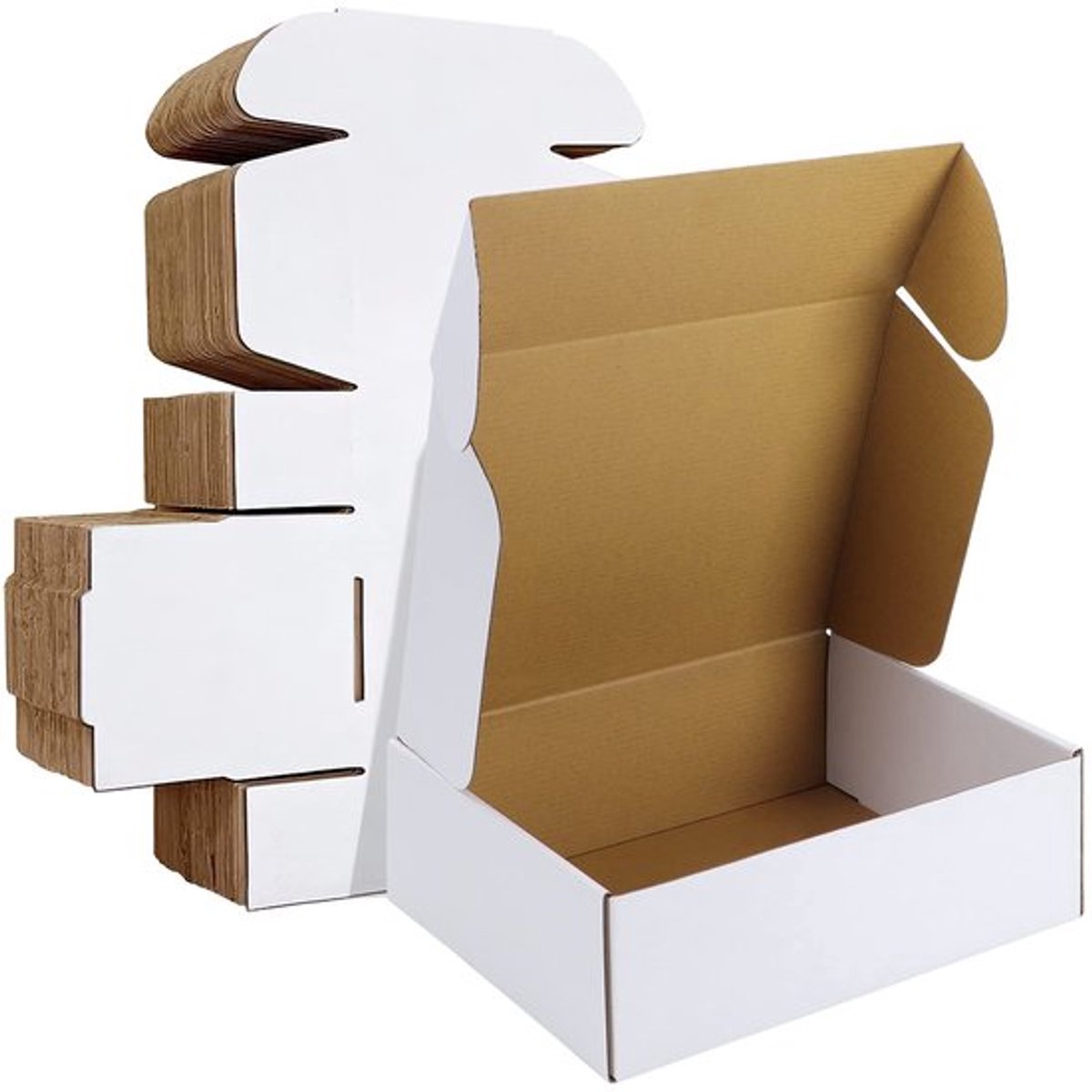 Verzenddozen Robuust - Kartonnen Dozen - Verpakkingsmateriaal - Vouwkarton - 20 Stuks - 30,5 x 22,9 x 10,2 cm - Verpakkingsdozen