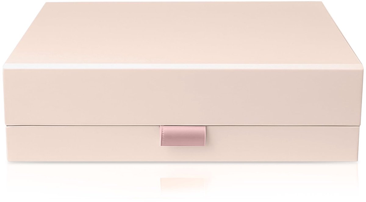 SnelShoppen - Lichtroze luxe geschenkdoos met magnetische sluiting en deksel, eenvoudig vouwbaar, perfect voor bruiloften, bruidsfeestjes, aanzoekdoze