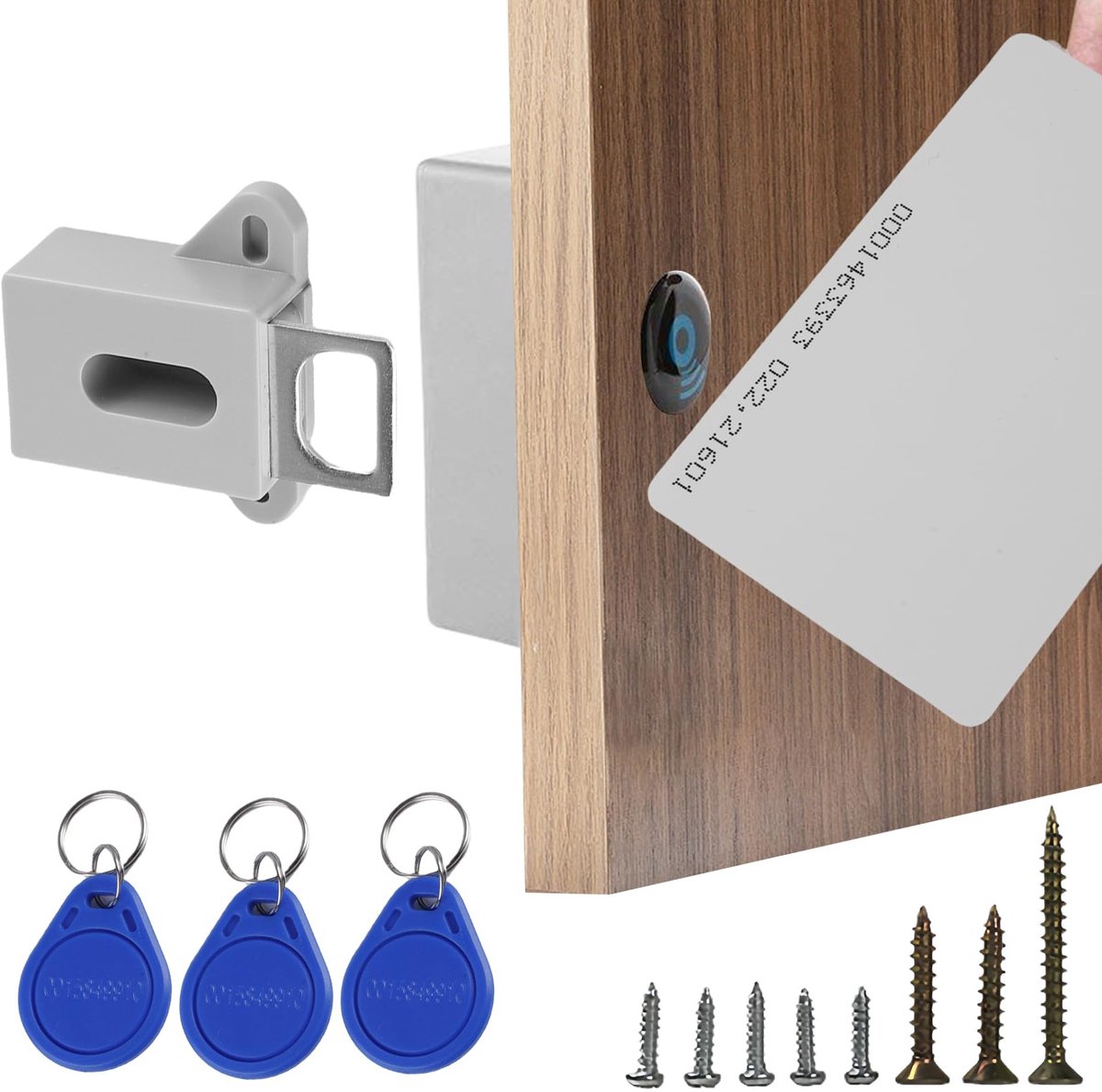 Dailygoods - Slimme Kabinet Lock met NFC - Veiligheidsoplossing voor Meubels en Kasten
