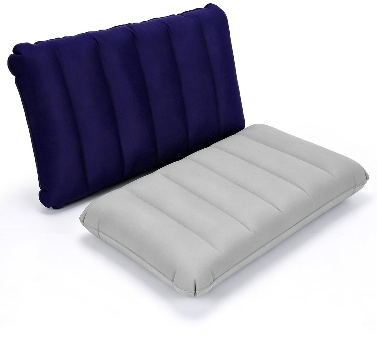 Dailygoods - Opblaasbaar Kussen - 2 Stuks - Ideaal voor Camping en Reizen