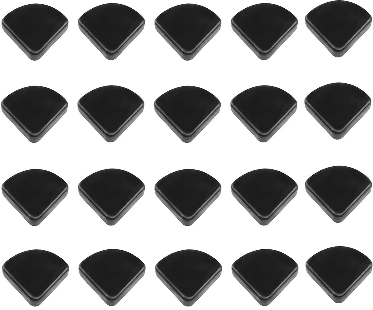 Dailygoods - 20 Stuks Hoekbeschermers - Zachte Hoekbeschermers voor Baby Veiligheid