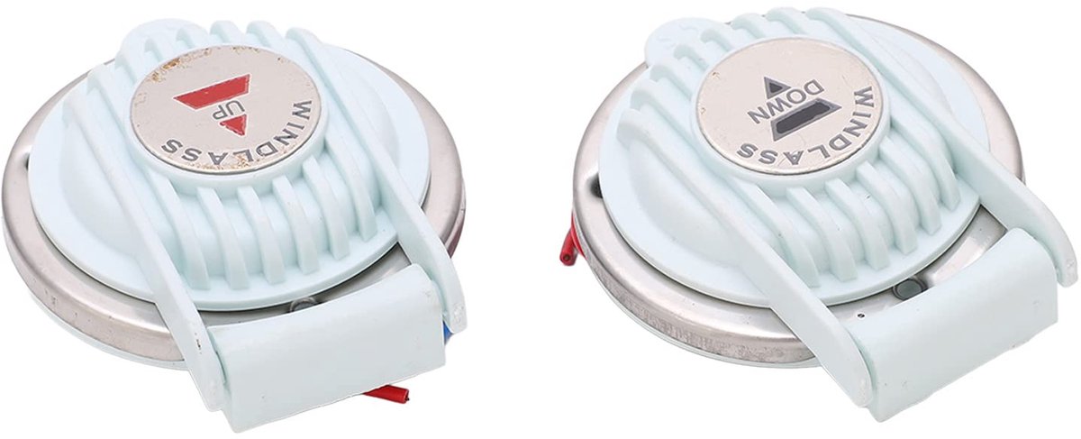 Dailygoods - Winch Voetenschakelaar Set voor Boot - Inclusief Bevestigingsschroeven