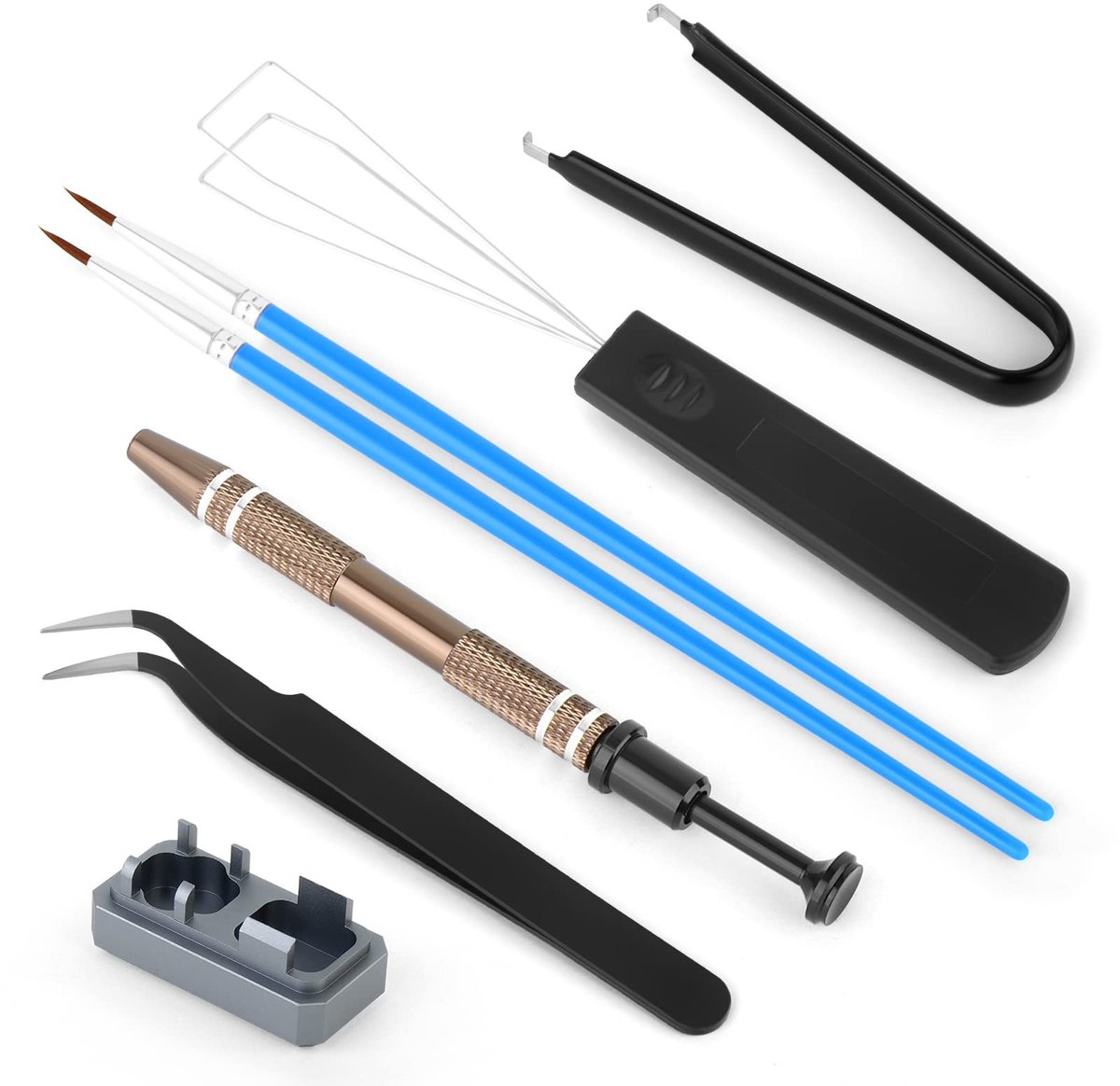 Dailygoods - Lubricatie Set met Switch Opener en Pincet voor Mechanische Toetsenborden