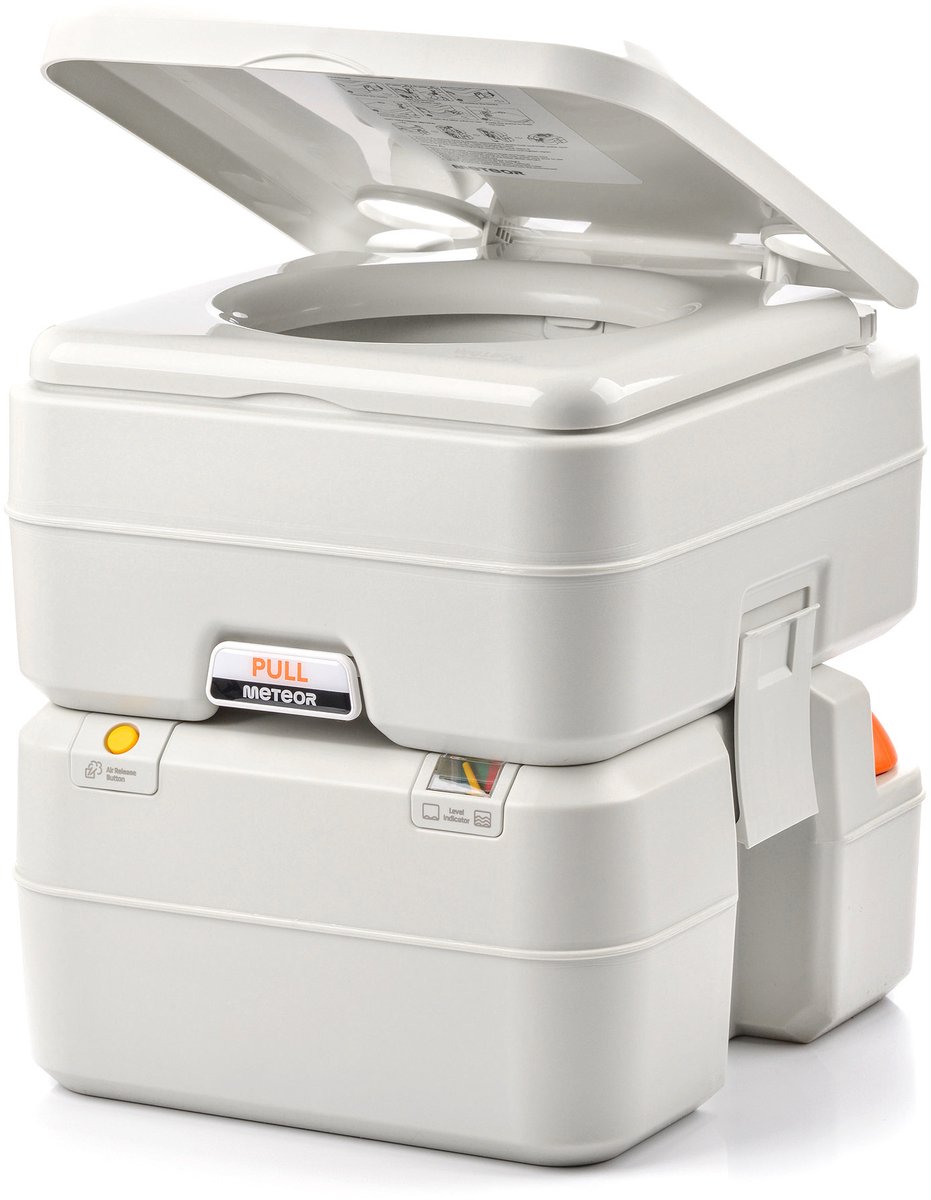 Meteor Toalet - Toaletten - 20L, Wit