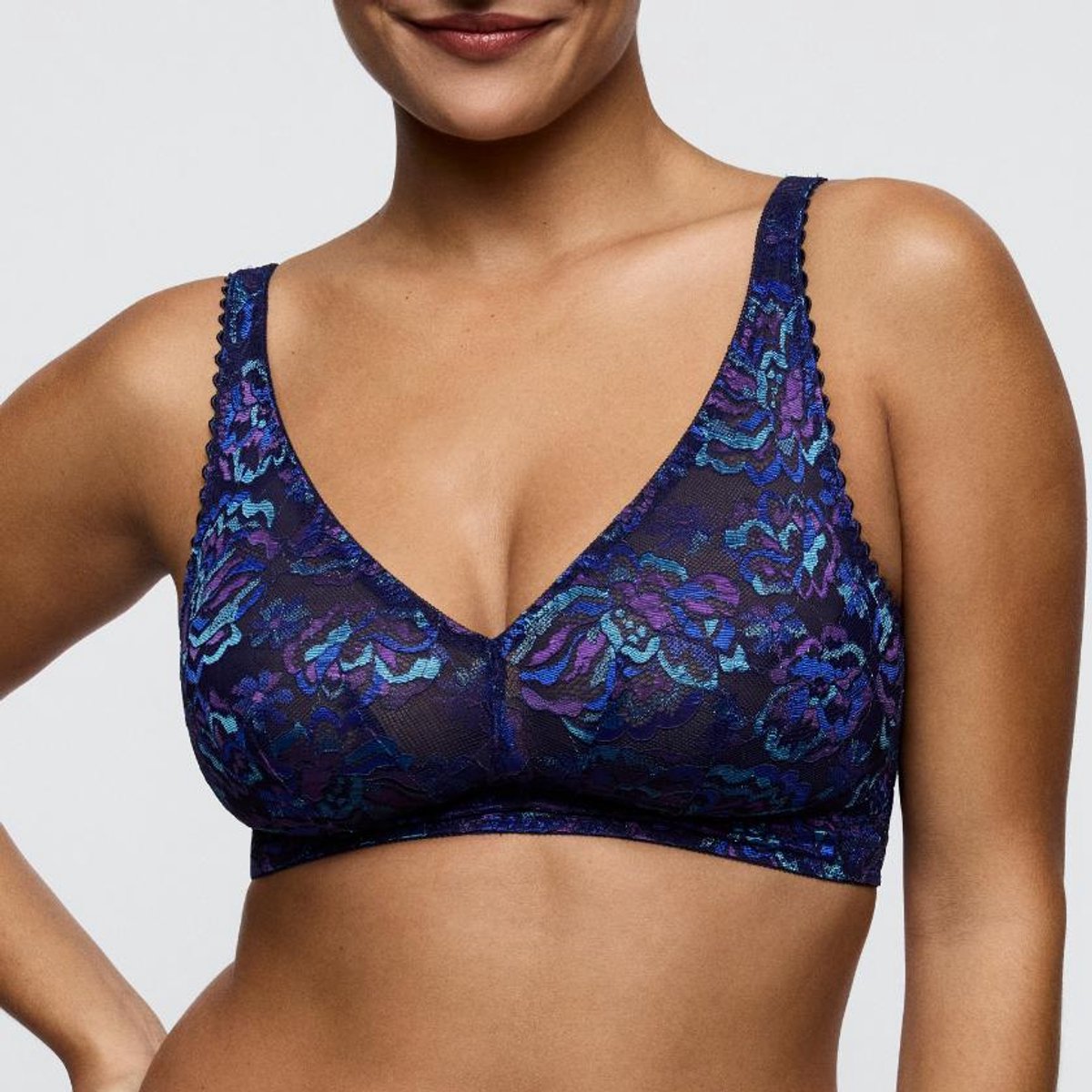 PrimaDonna San Angel Bralette 0163496 Water Blue - maat EU 75C / FR 90C