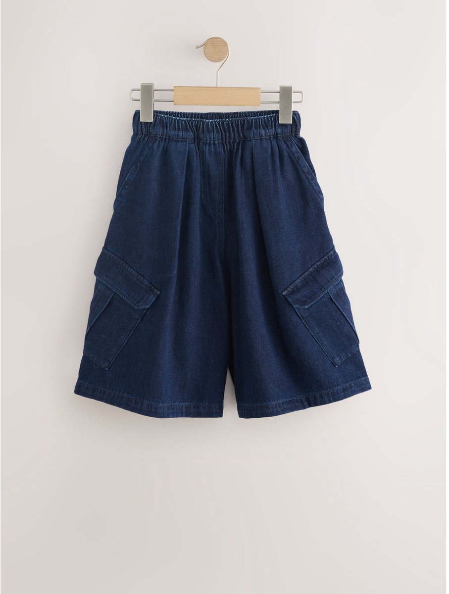 Next - Meisjes - Jort met elastische taille - Blauw