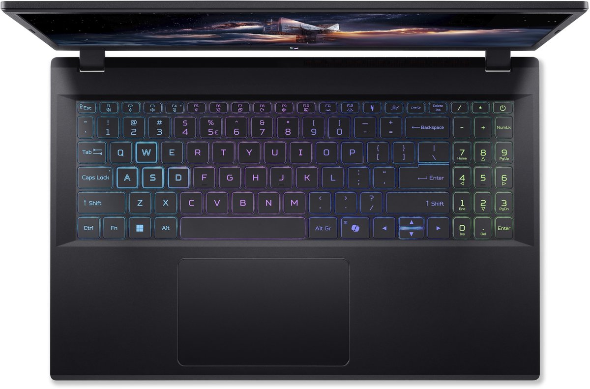 Acer Nitro V 15 ANV15-A31-R822 - Gaming Laptop - 15 inch 165Hz - AMD Ryzen 7 - 16GB - 512GB SSD - RTX 5050 - inclusief Nitro Controller + 3mnd PC GamePass thumbnail 5