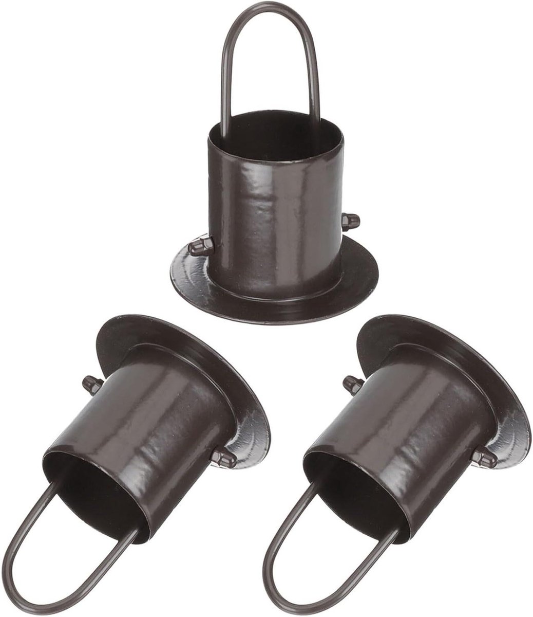 Regenketting Gootadapter - Regenpijp Fitting - Waterafvoer Optimaliseren - Naadloze Buizen Compatibiliteit - 12 x 9 x 9 cm - Koffie