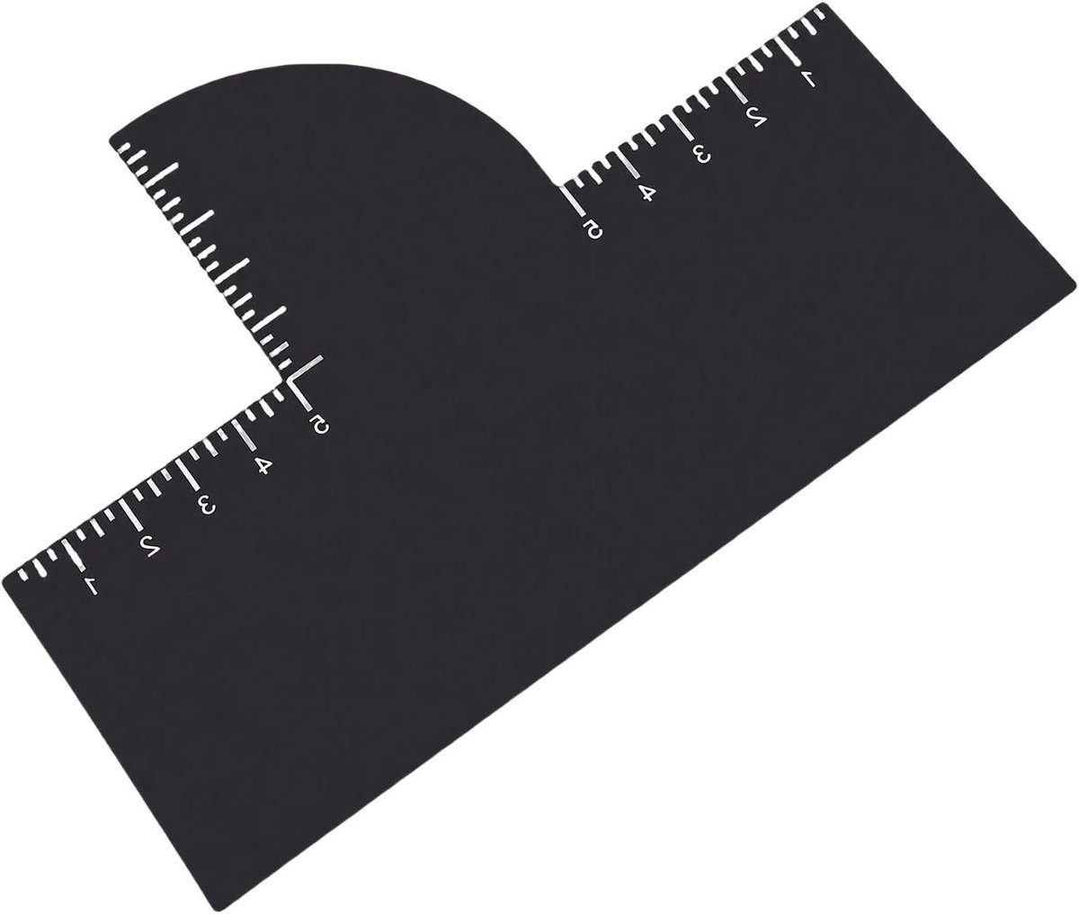 Haar Lijn Vormer - Kapsel Sjabloon Baard Divider - Precisie Kapsels Maken - Met Millimeter Schaal