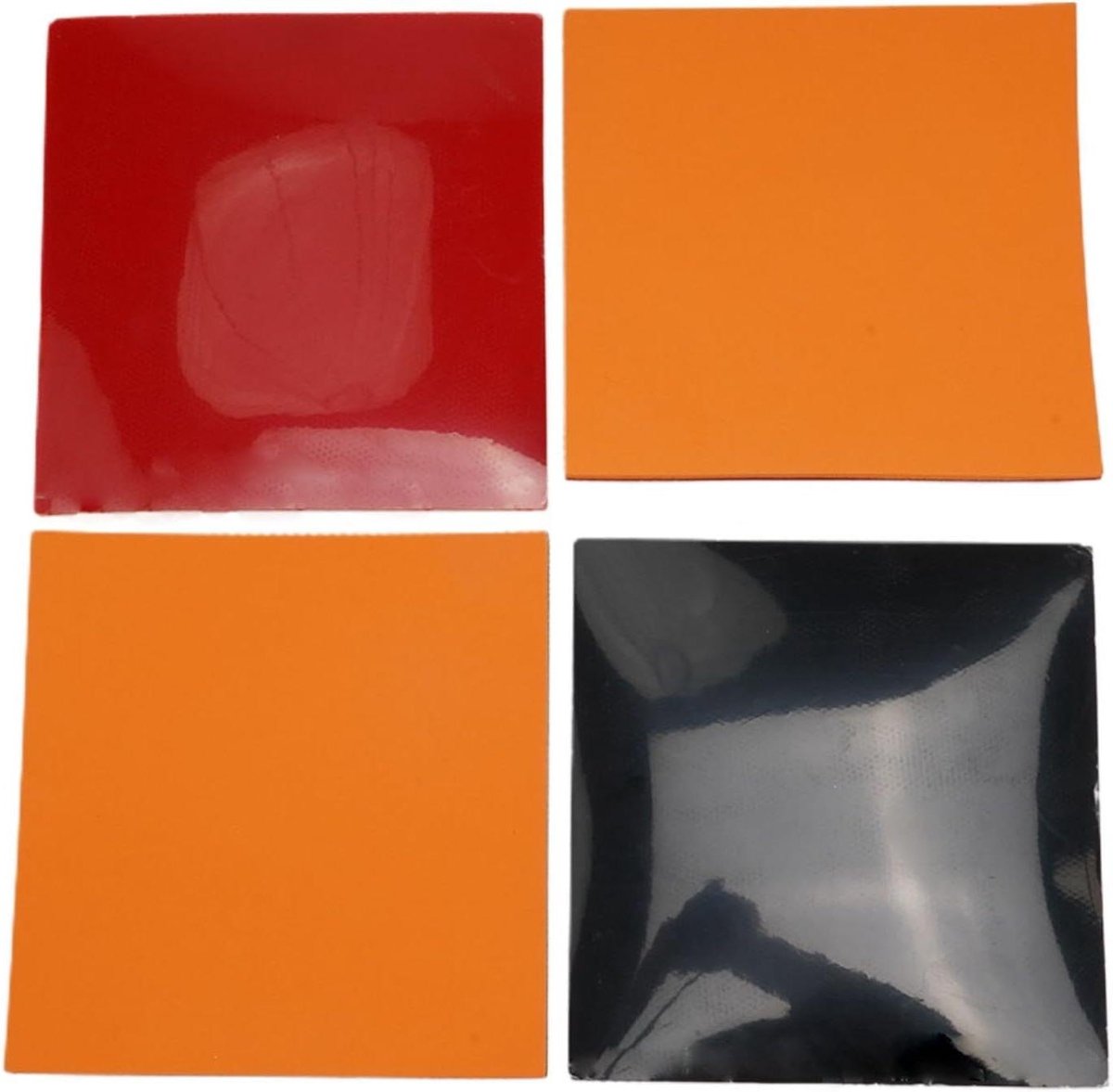 Tafeltennis Rubber Bladen - Ping Pong Rubber - Snel Aanval Spel - Harde Spons 39 Graden - 2.2 mm Dikte