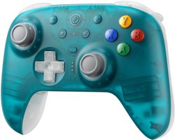 8BitDo Ultimate 2 Wireless 2.4G Clear Blue - Draadloos - Inclusief charging dock - 2.4GHz, USB - Geschikt voor Android,