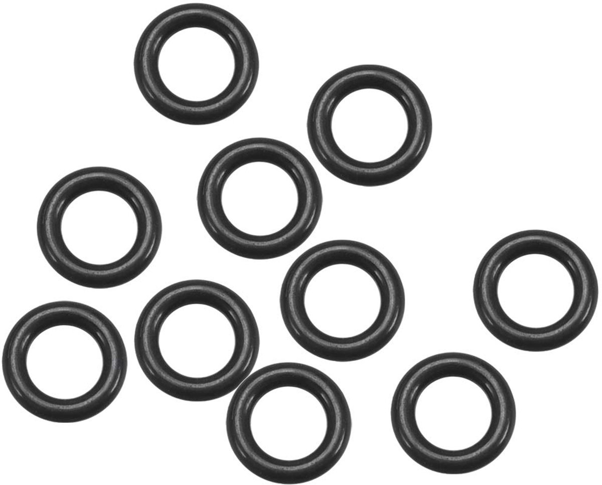 O-ringen, afdichting, zwart, 3 mm x 5 mm x 1 mm, 10 stuks