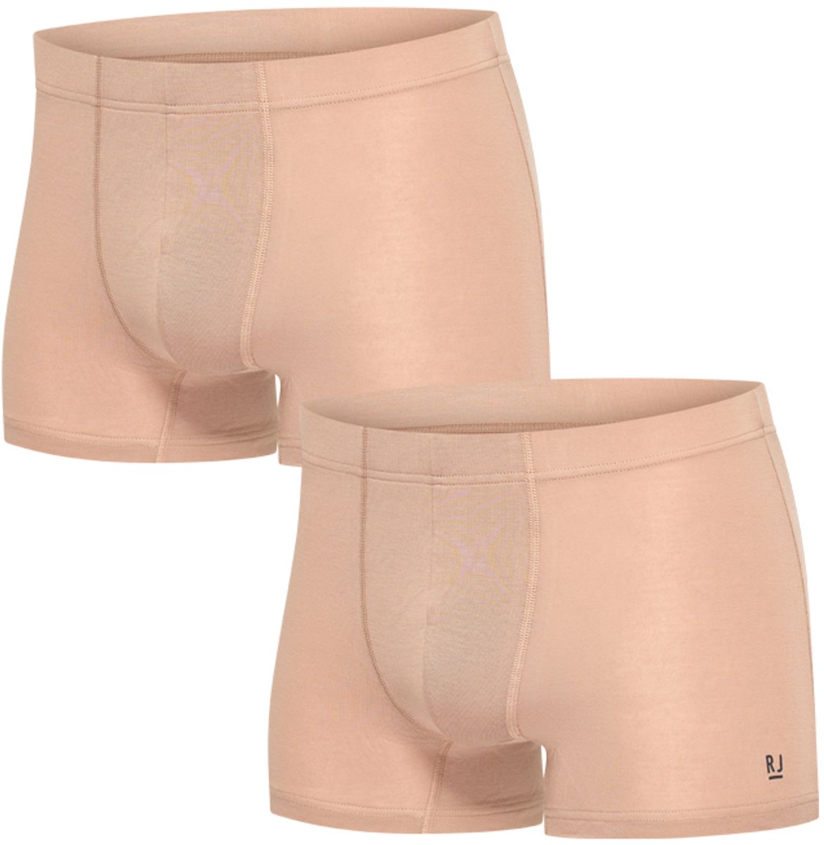 RJ Good Life 2-Pack Heren Boxershort Milan Natural L