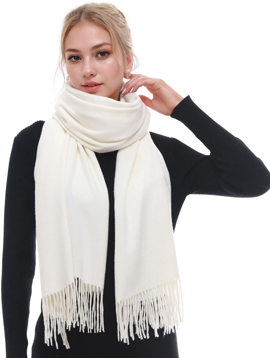 Dames sjaal Winter Herfst – Warme Zachte Omslagdoek Shawl – 70 x 200 cm
