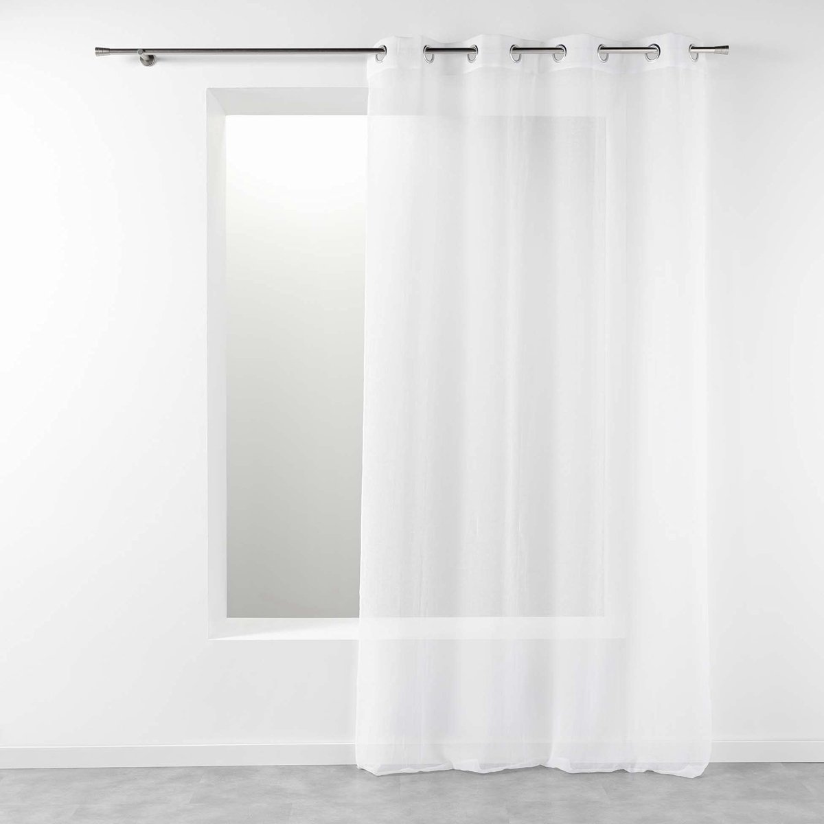 d'Intérieur Ooggordijn, 140 x 240 cm, wit, polyester, 140 L x 240H cm (1 Panneaux)