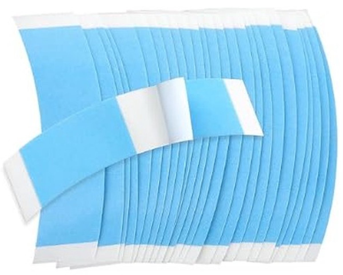 Dailygoods- Plakband Dubbelzijdig Waterdicht - Plakband voor Pruiken - Onzichtbare Plakband - Pruikband - Langdurige Hechting - Geen Resten - Haarstuktape