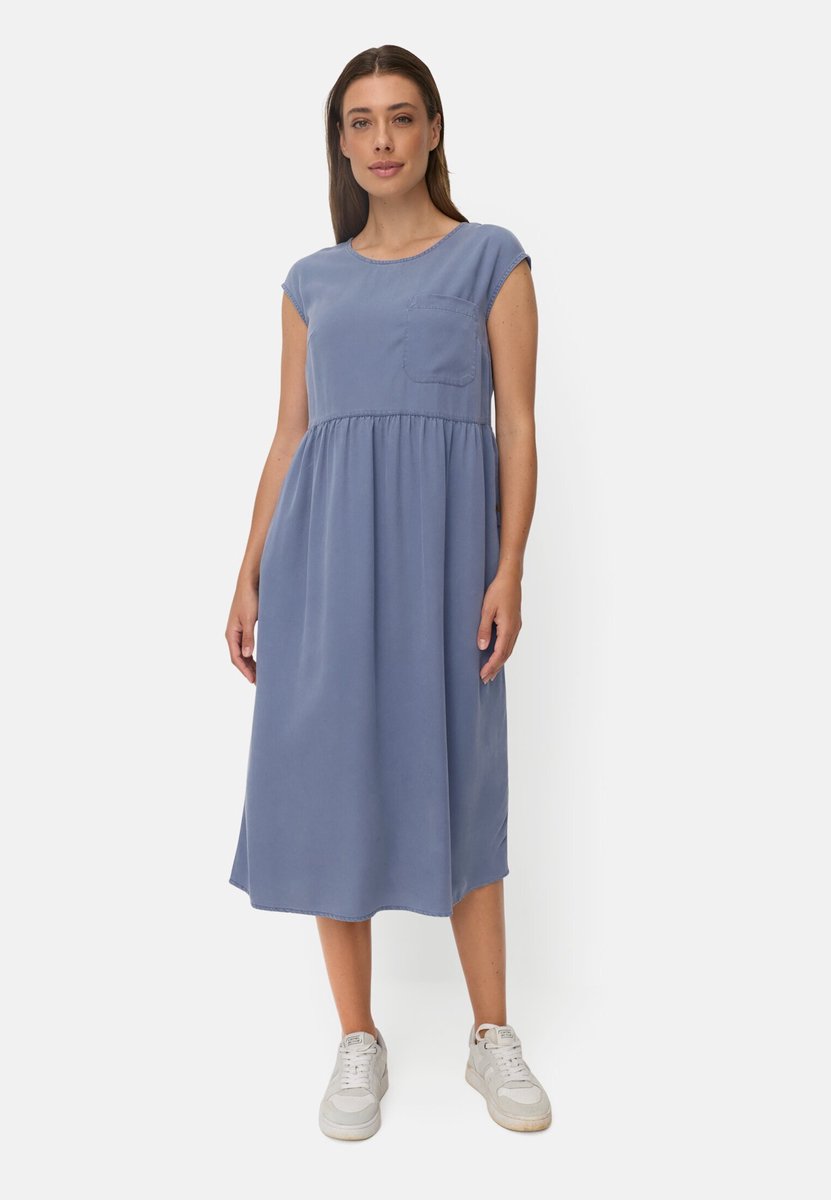 Camel Active Zomerjurk met borstzakje - Maat - Oceaanblauwwomenswear-S