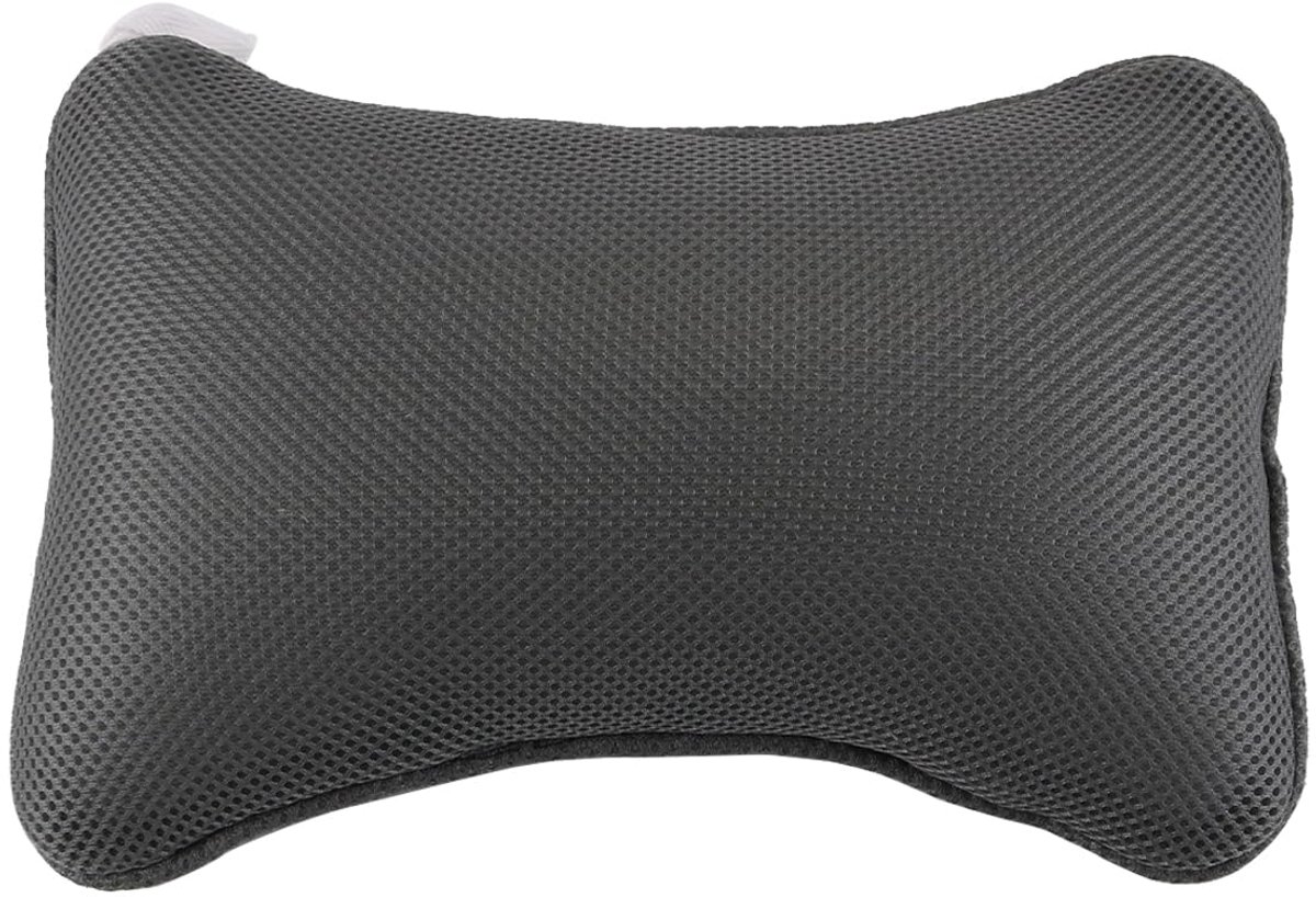 Badkussen, luxe badkuip voor hoofd-, nek-, schouder- en rugondersteuning, ergonomisch ademend mesh SPA-badkussen, past op alle badkuipen