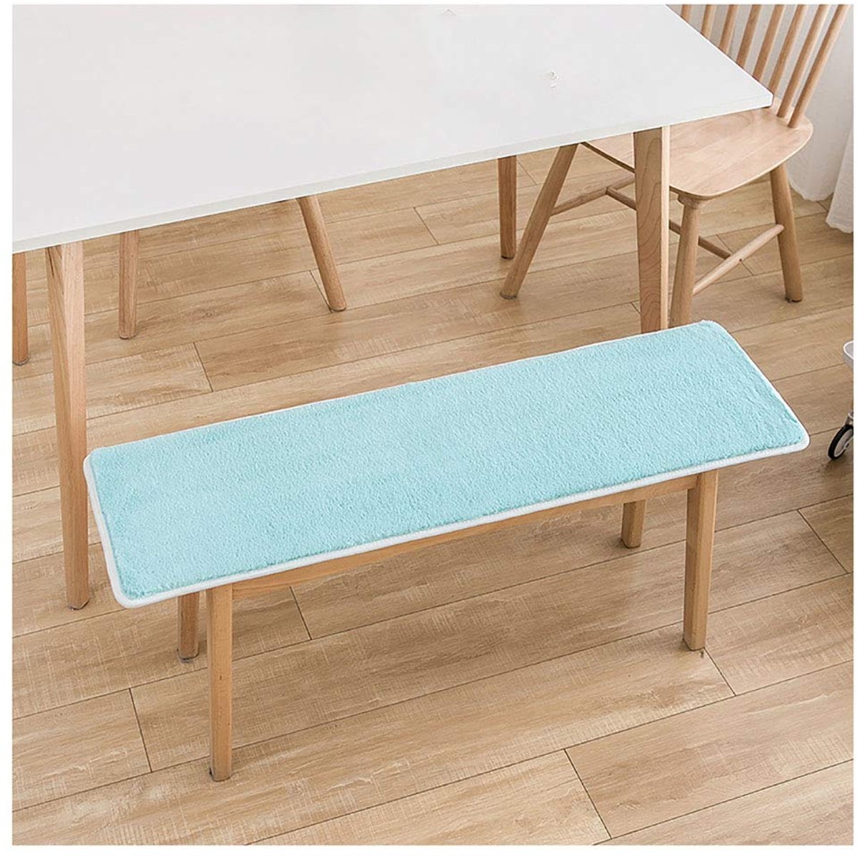 Bankkussen outdoor indoor lange bank kussen kussen pad venster zitkussens tuin pallet kussens terrasmeubilair kussens-blauw 200×40cm (79×15in)