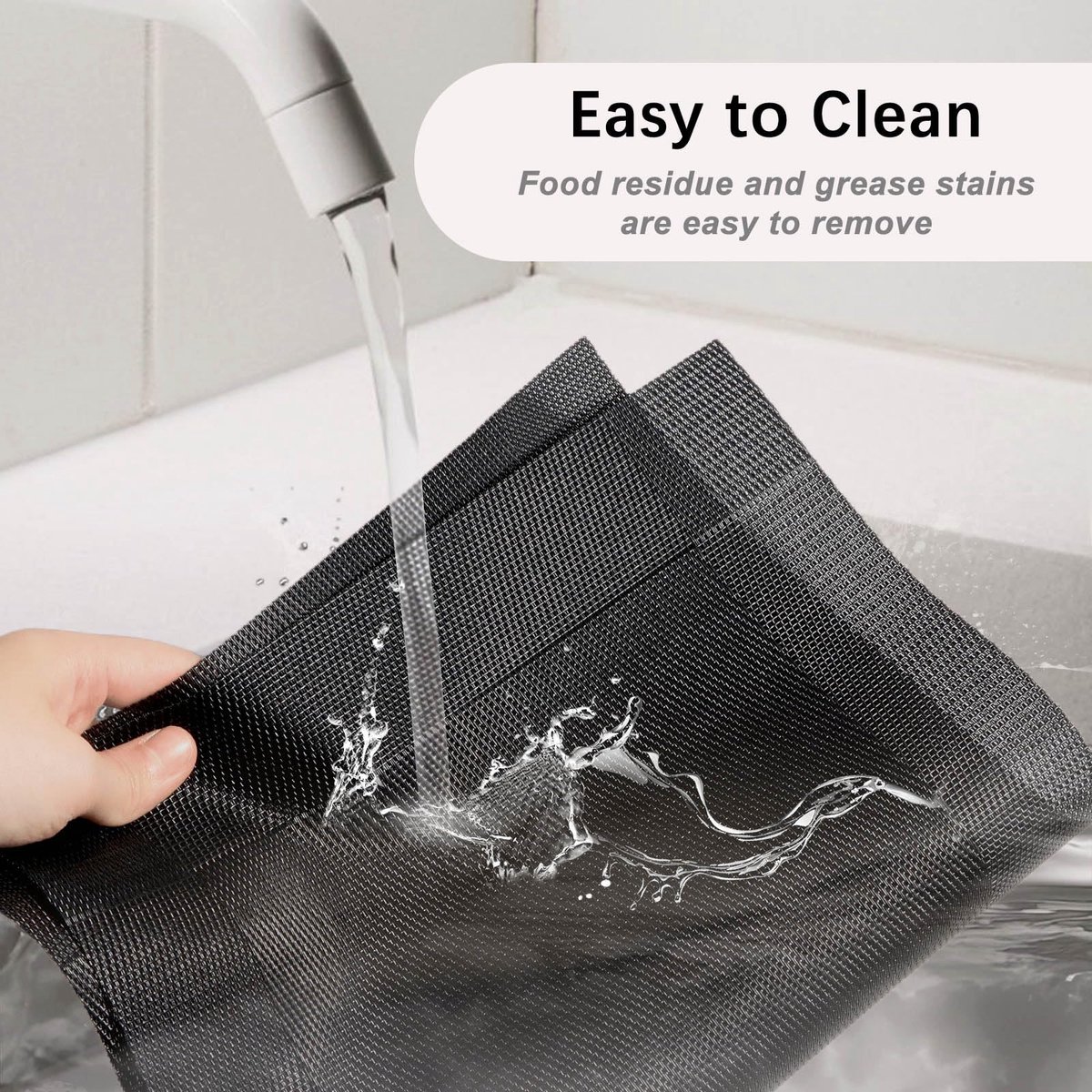 Placemats voor tafel - duurzame en gemakkelijk te reinigen placemats voor eetkamer, keuken of woondecoratie - antislip, hittebestendig, stijlvolle tafelmatten (zwart)